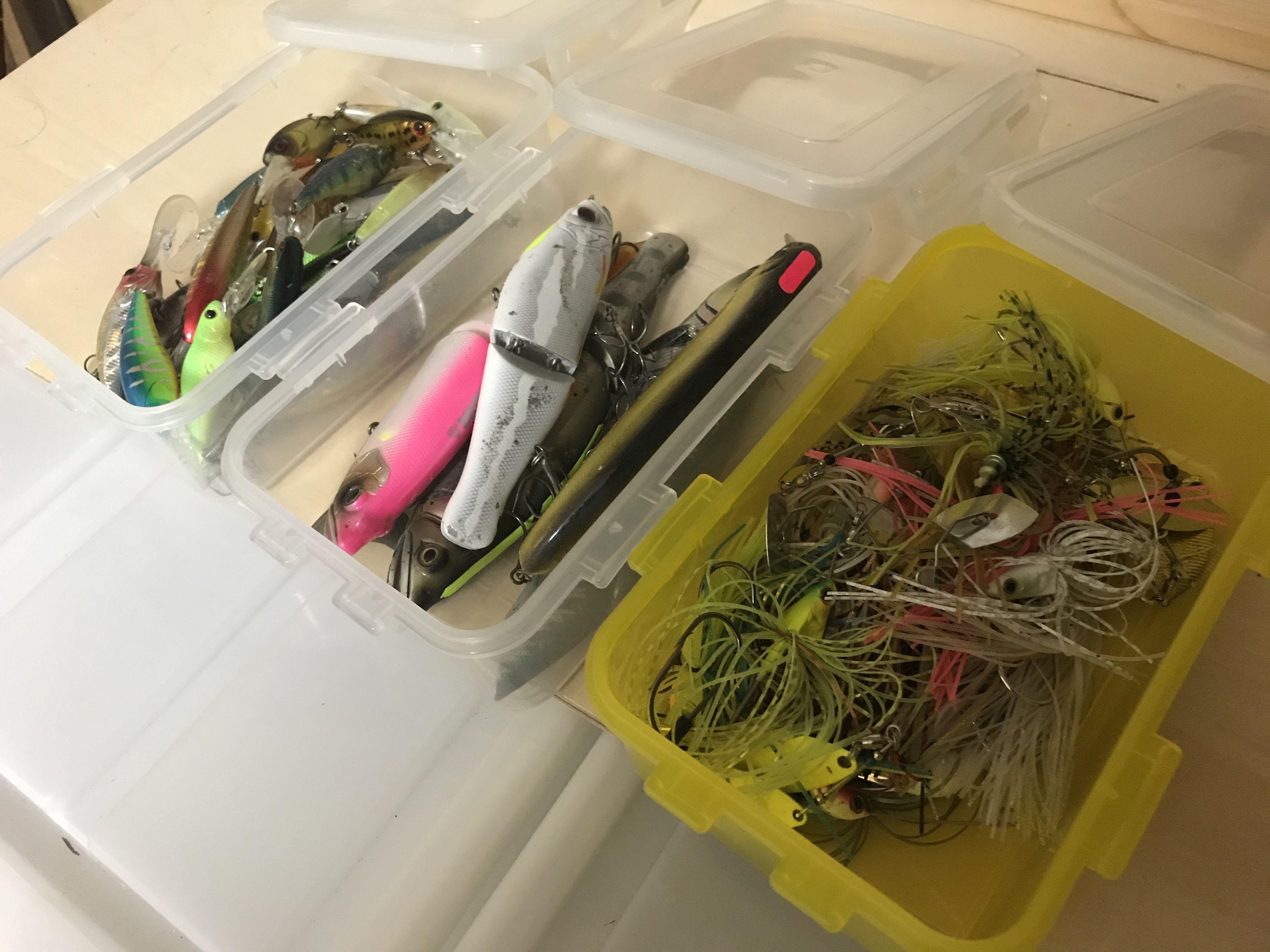 溢れる釣り道具 どう整理する 釣り具の整理整頓 収納方法を考える ナナブンノニブログ